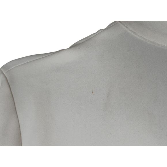 Yoko Chan Ivory Black Long Sleeve Cape Back Jumpsuit 36 (US 4) Made in Japan - Picture 9 of 16